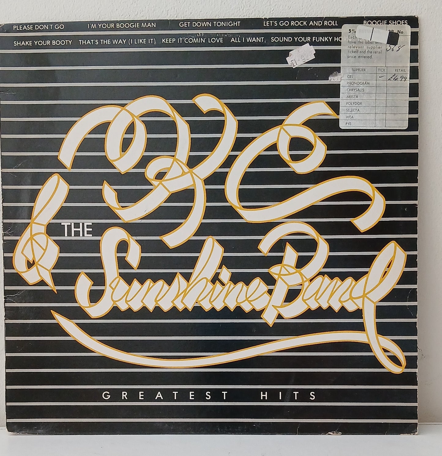 KC & The Sunshine Band – Greatest Hits (Used LP)