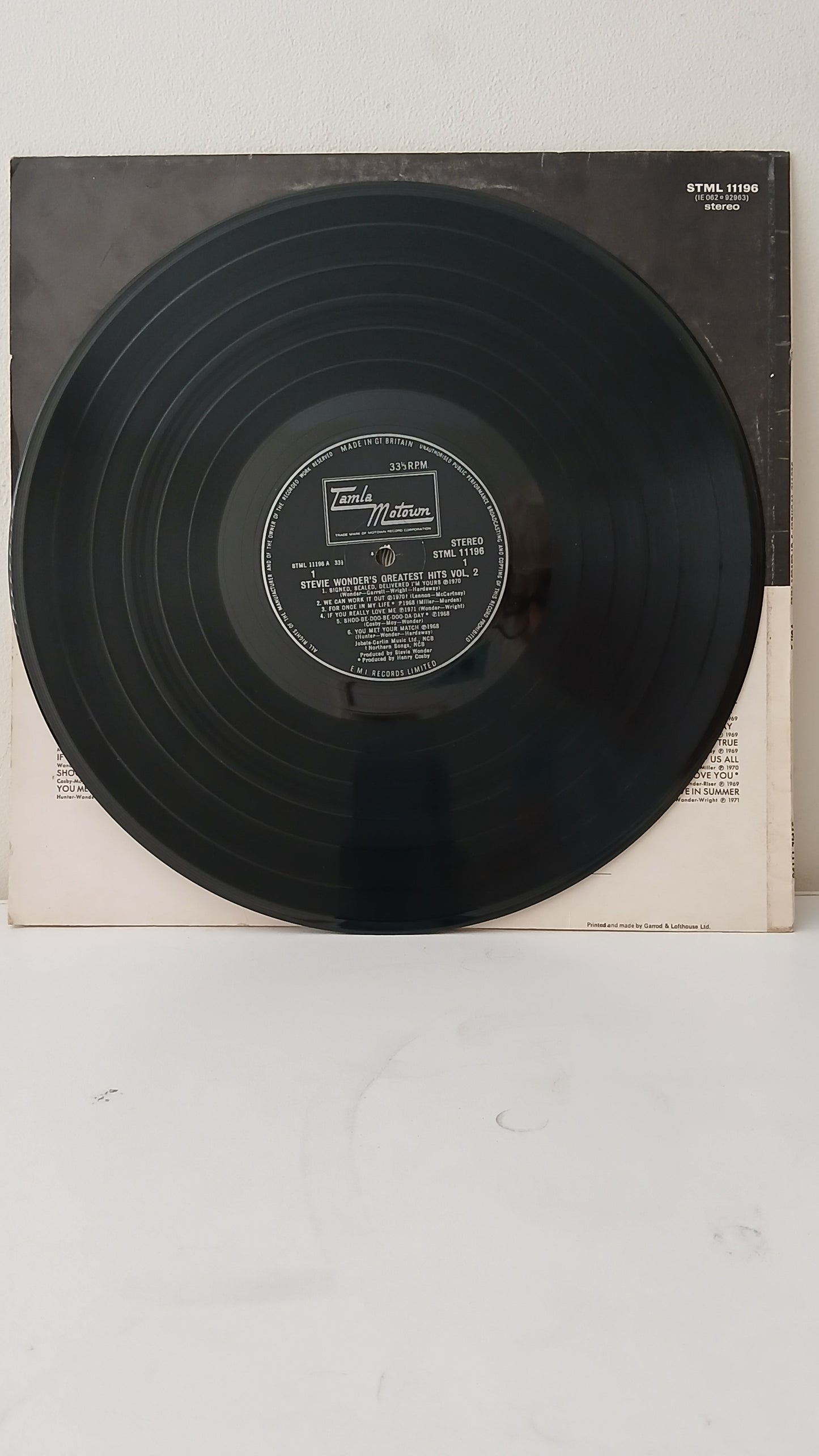 Stevie Wonder – Stevie Wonder's Greatest Hits Vol. 2 (Used LP)