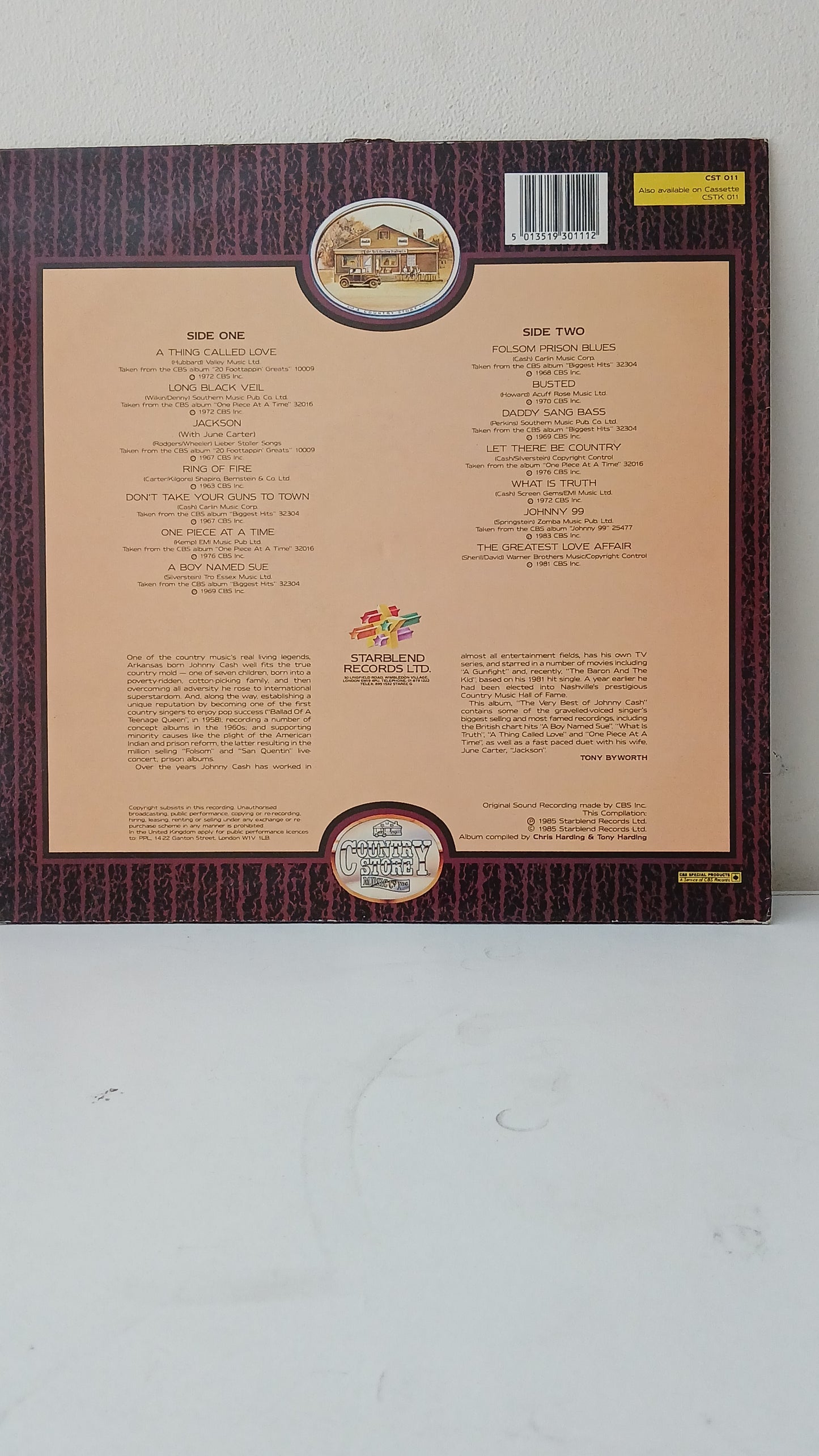 Johnny Cash – The Very Best Of - At The Country Store (Used LP)