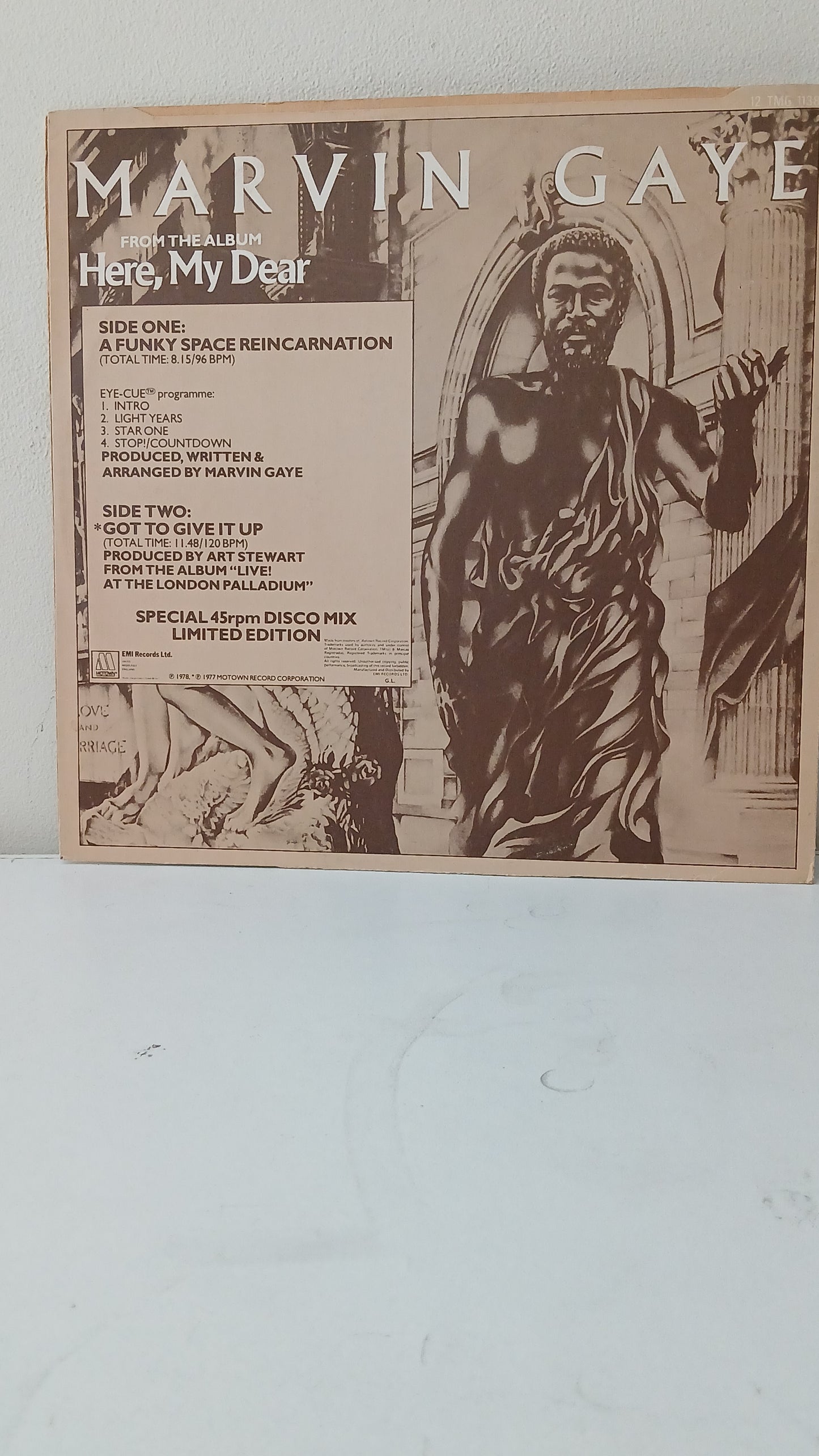 Marvin Gaye – A Funky Space Reincarnation / Got To Give It Up (Used 12")