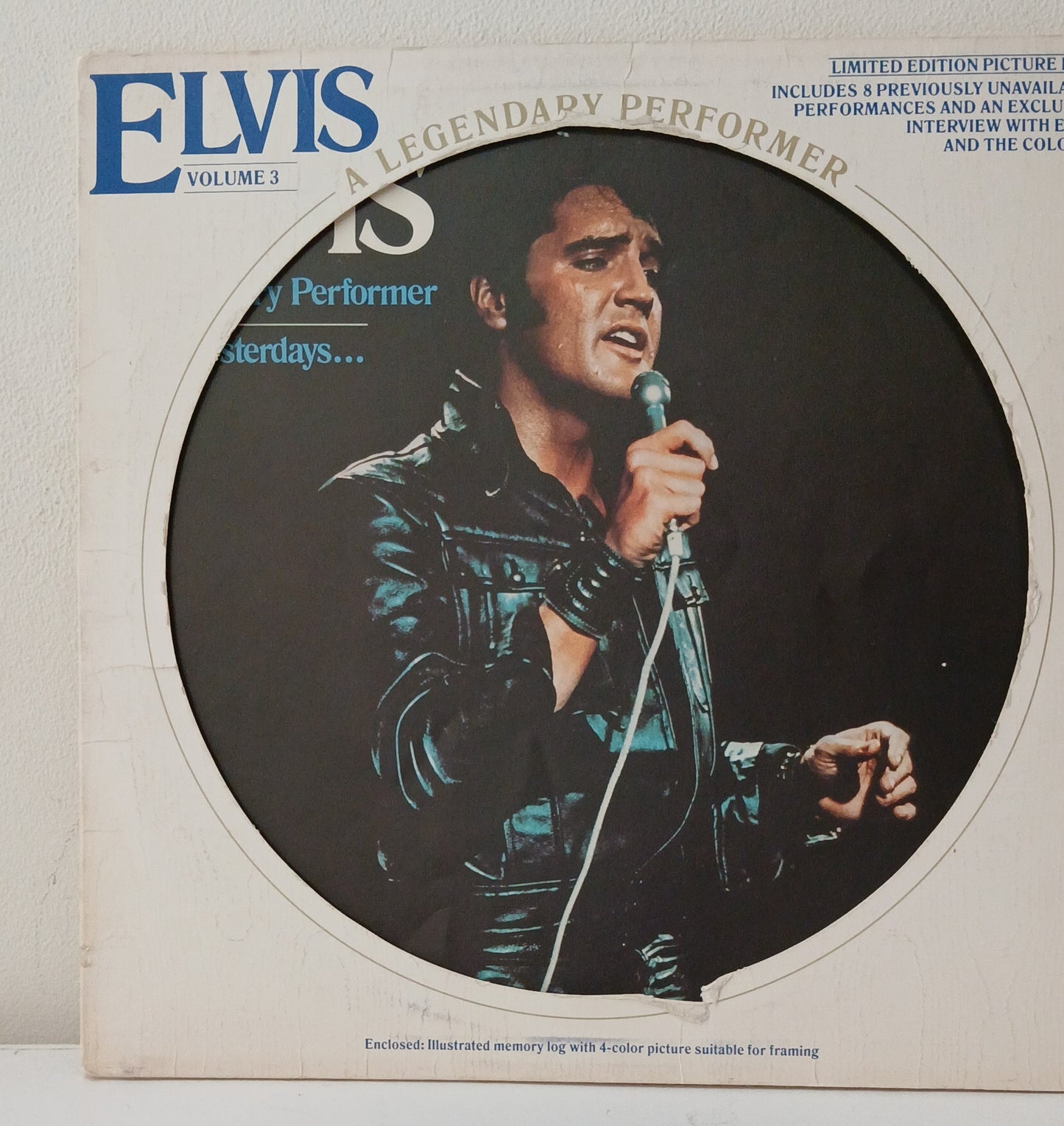 Elvis – A Legendary Performer - Volume 3 (Used Picture Disc LP)