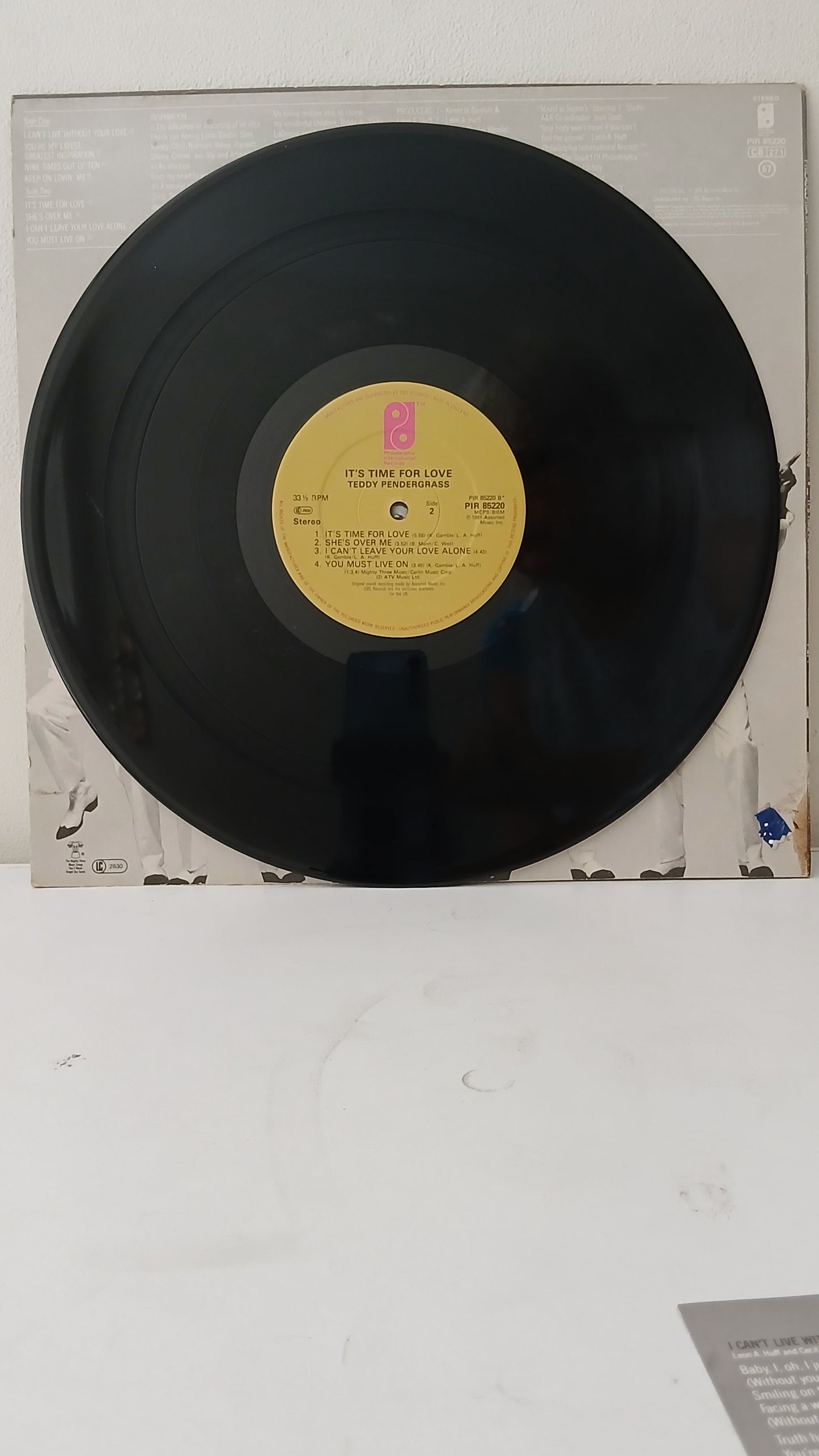 Teddy Pendergrass – It's Time For Love (Used LP)