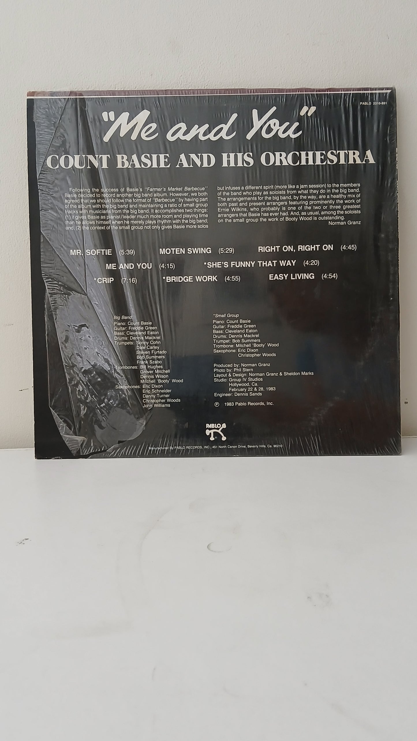 Count Basie And His Orchestra – Me And You (Used LP)