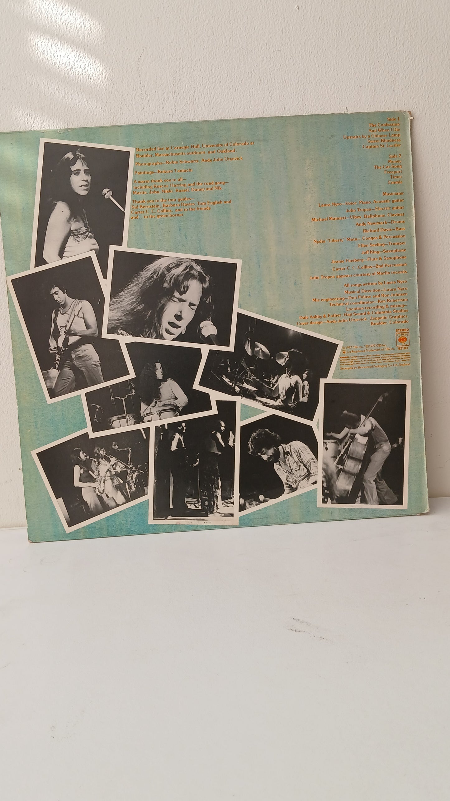 Laura Nyro – Season Of Lights...Laura Nyro In Concert (Used LP)