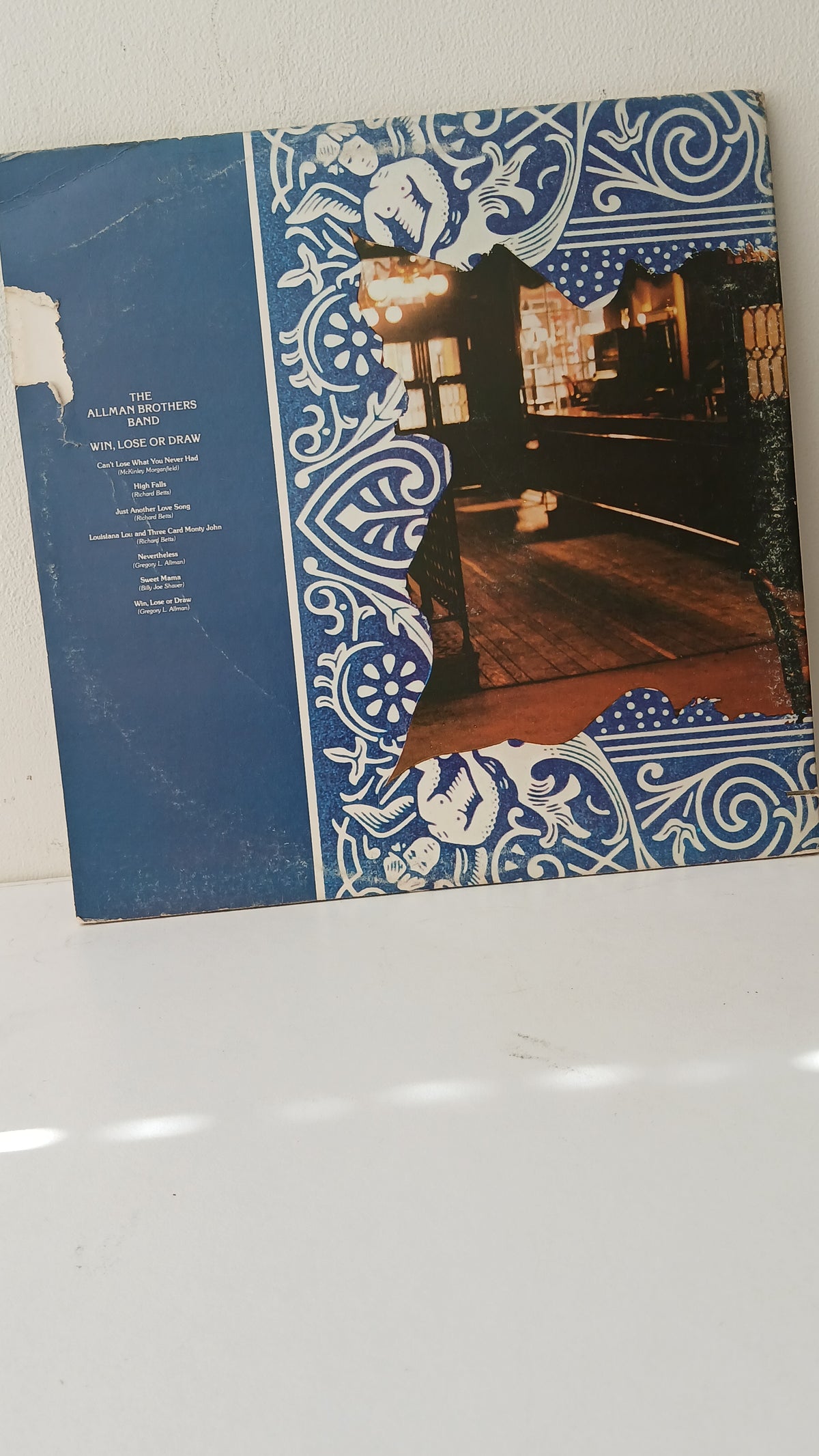 The Allman Brothers Band – Win, Lose Or Draw (Used LP)