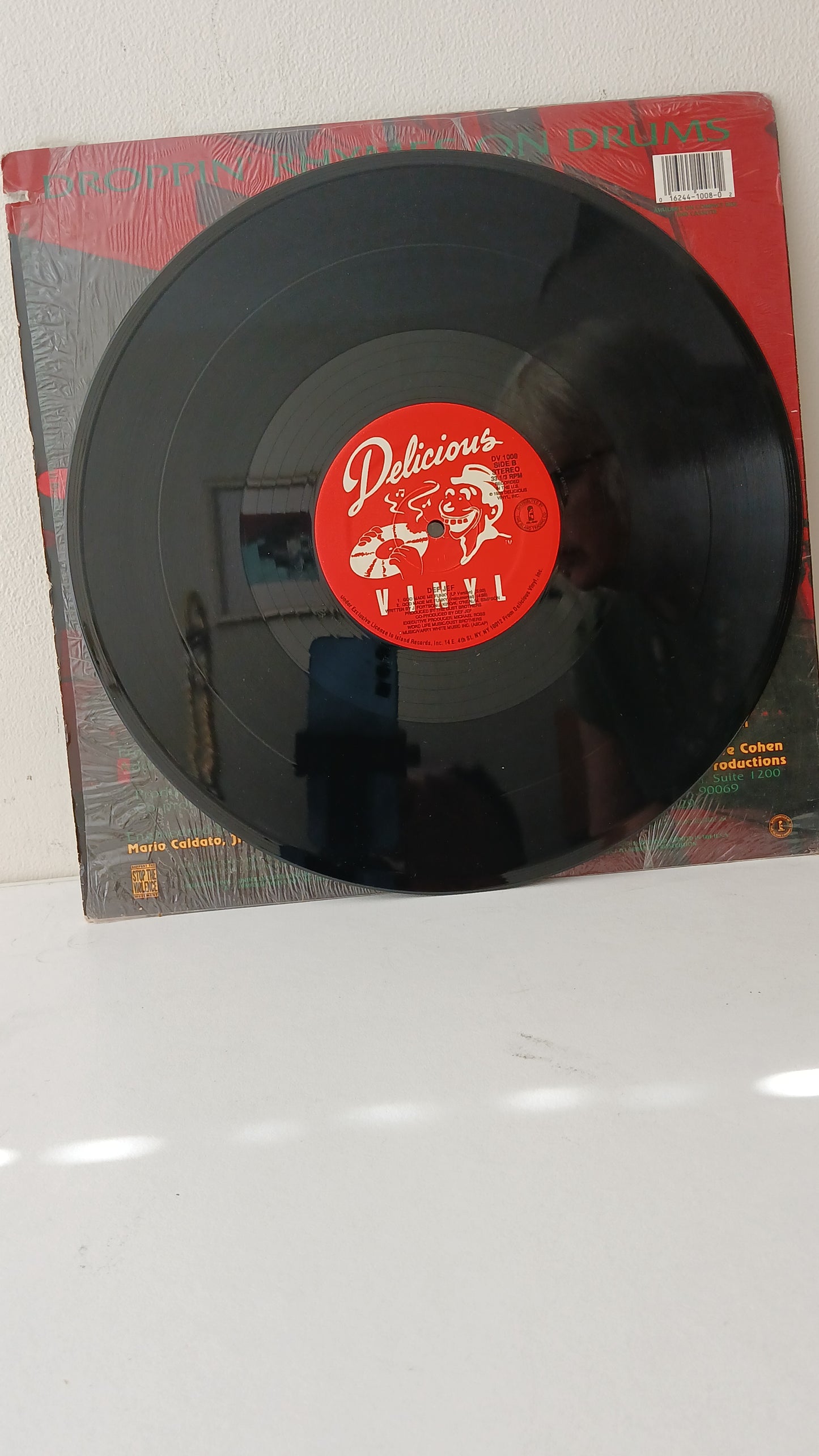 Def Jef – Droppin' Rhymes On Drums / God Made Me Funky (Used LP)