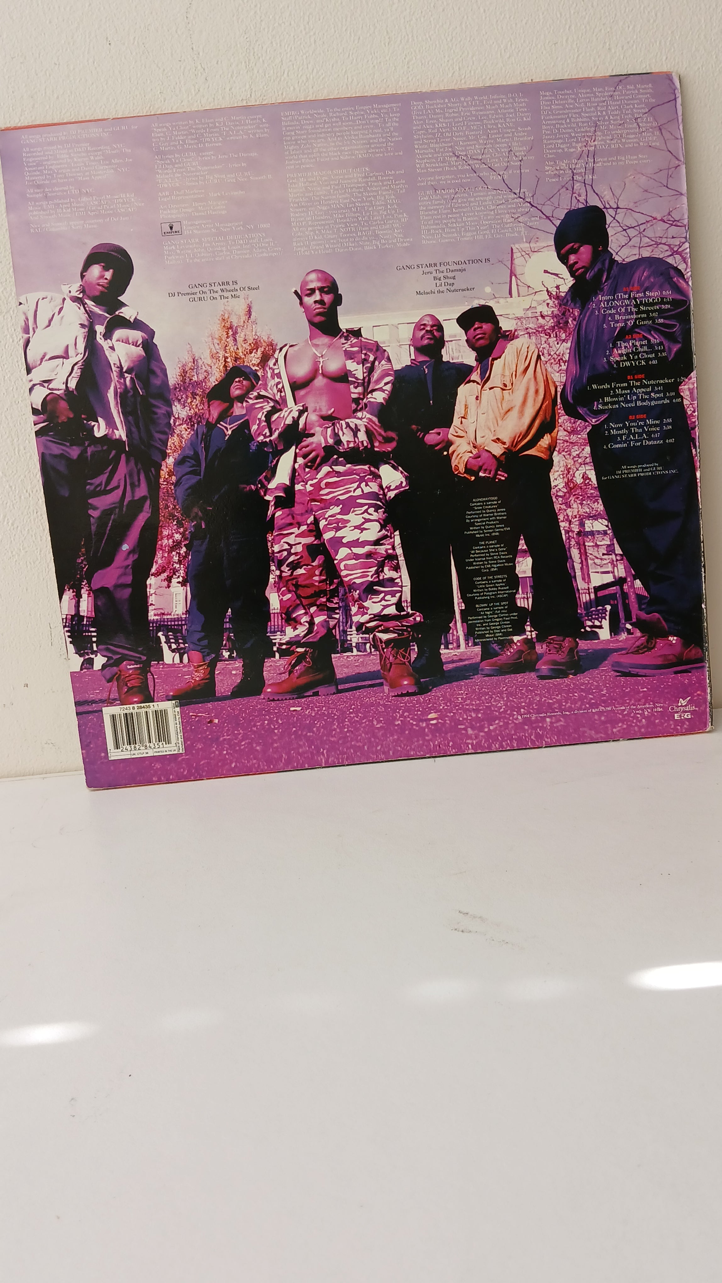 Gang Starr – Hard To Earn (Used LP) – The Jazz Vault