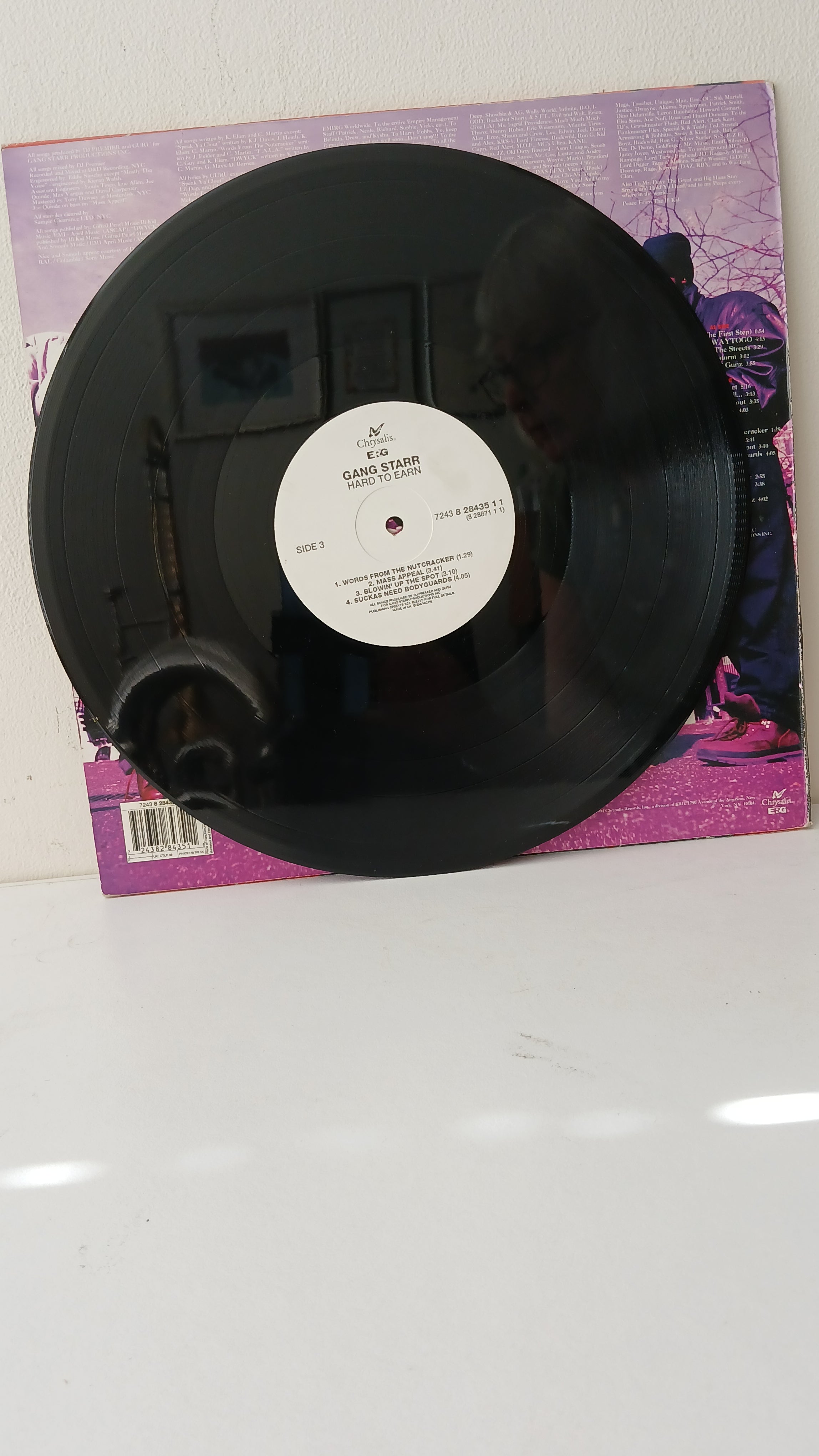Gang Starr – Hard To Earn (Used LP) – The Jazz Vault