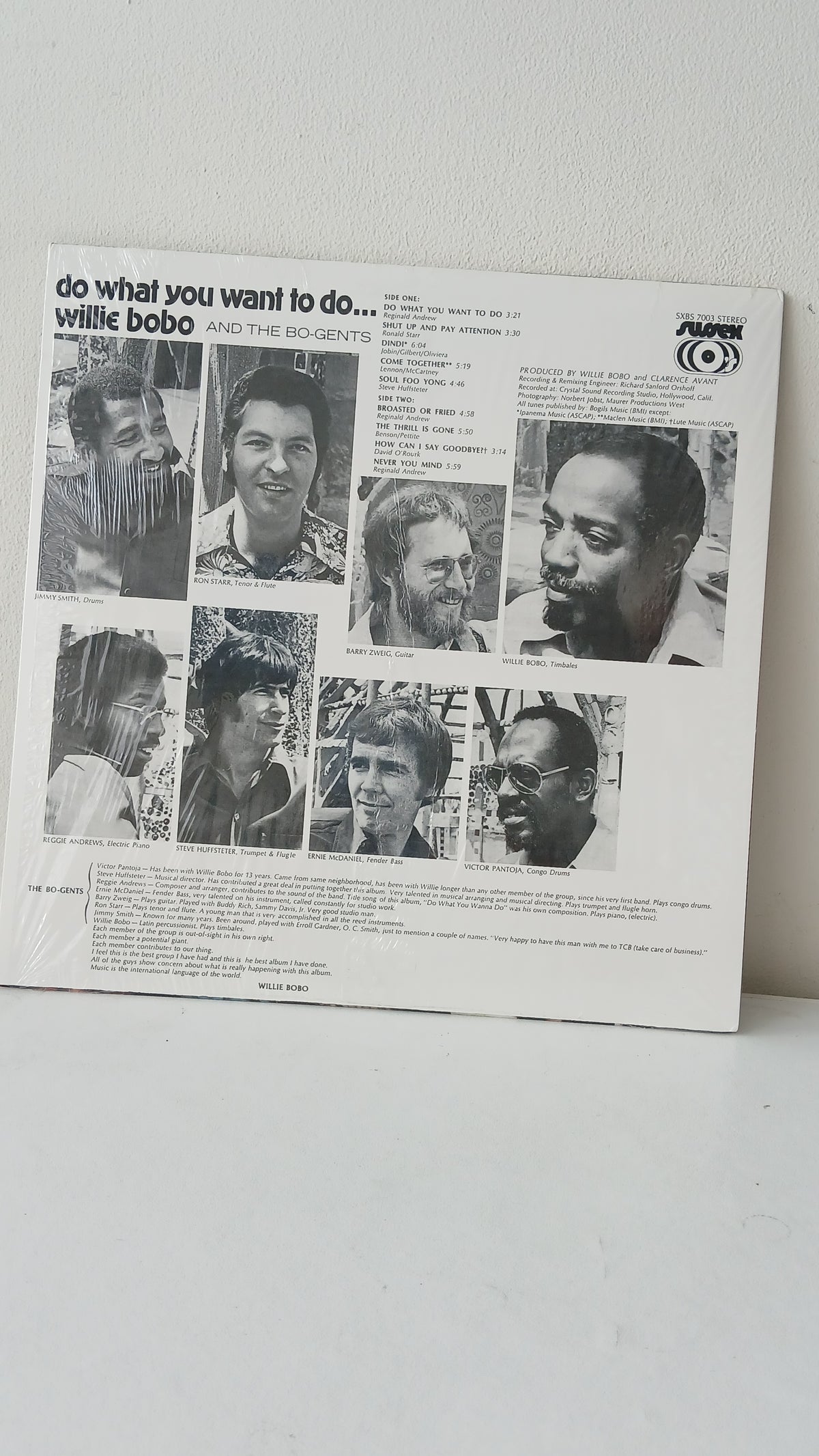 Willie Bobo And The Bo-Gents – Do What You Want To Do… (Used LP)