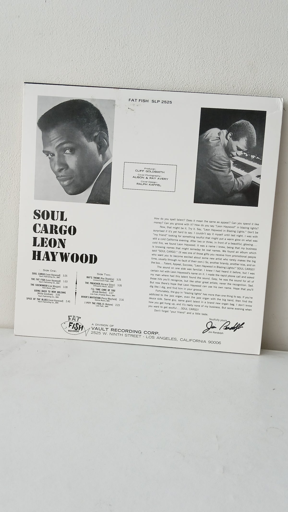 Leon Haywood – Soul Cargo (Used LP)