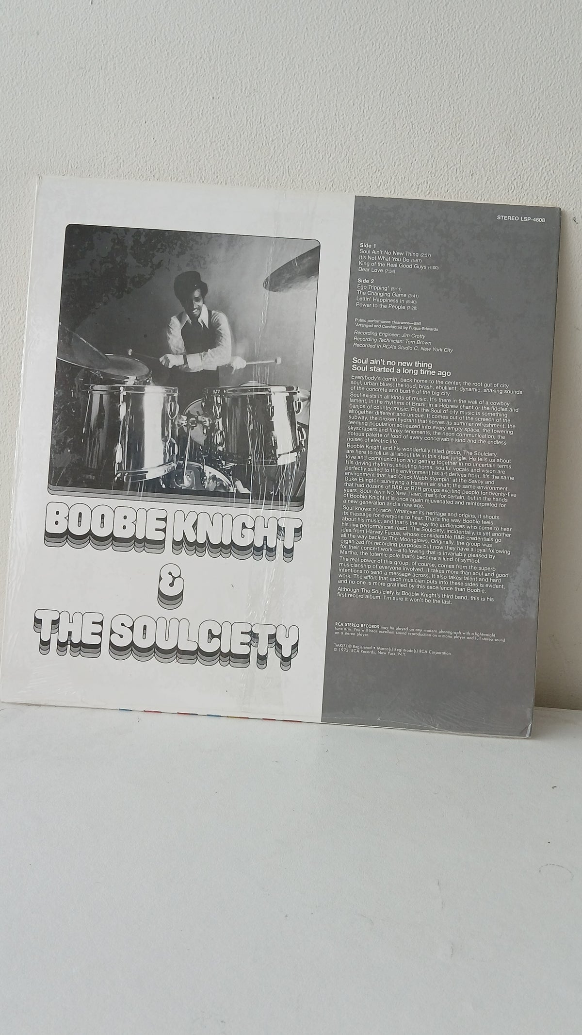 Boobie Knight & The Soulciety – Soul Ain't No New Thing (Used LP)