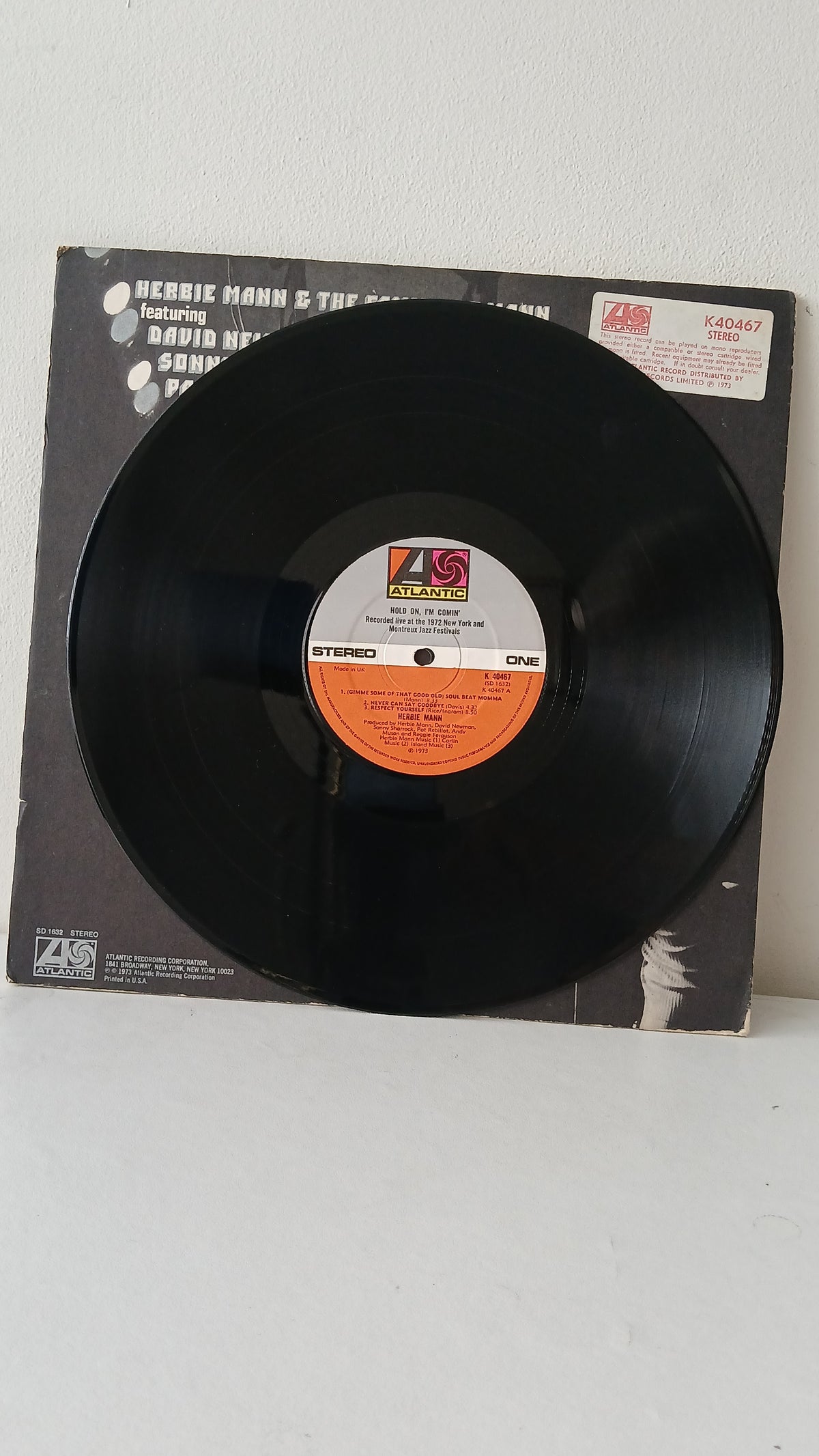 Herbie Mann – Hold On, I'm Comin' (Used LP)