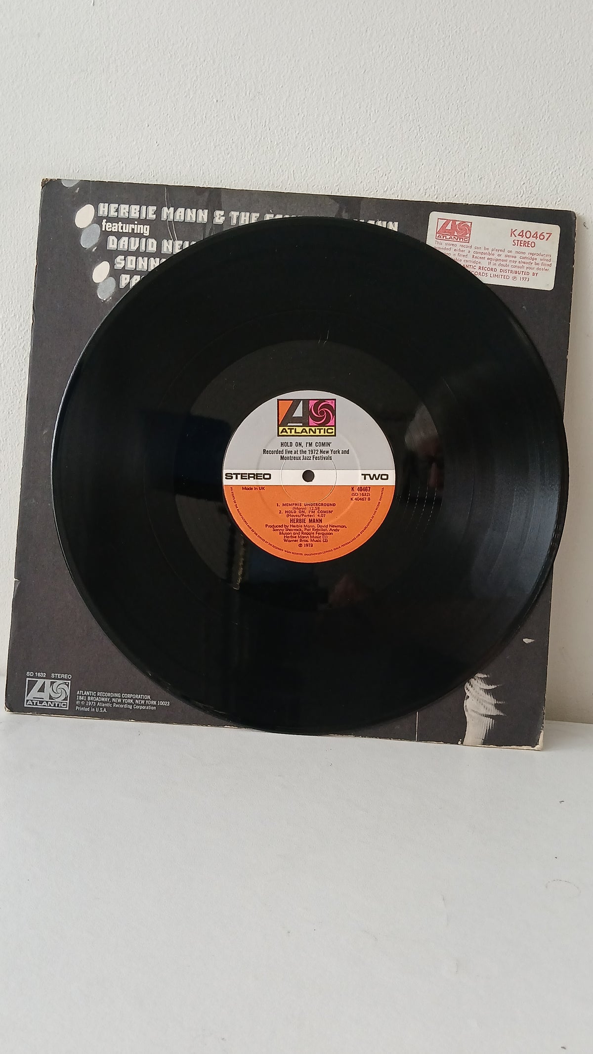 Herbie Mann – Hold On, I'm Comin' (Used LP)