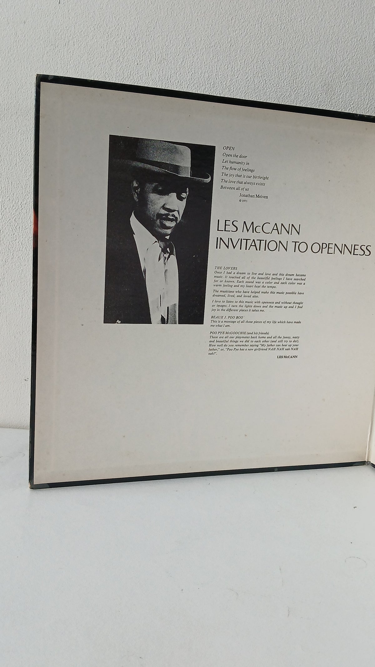 Les McCann – Invitation To Openness (Used LP)