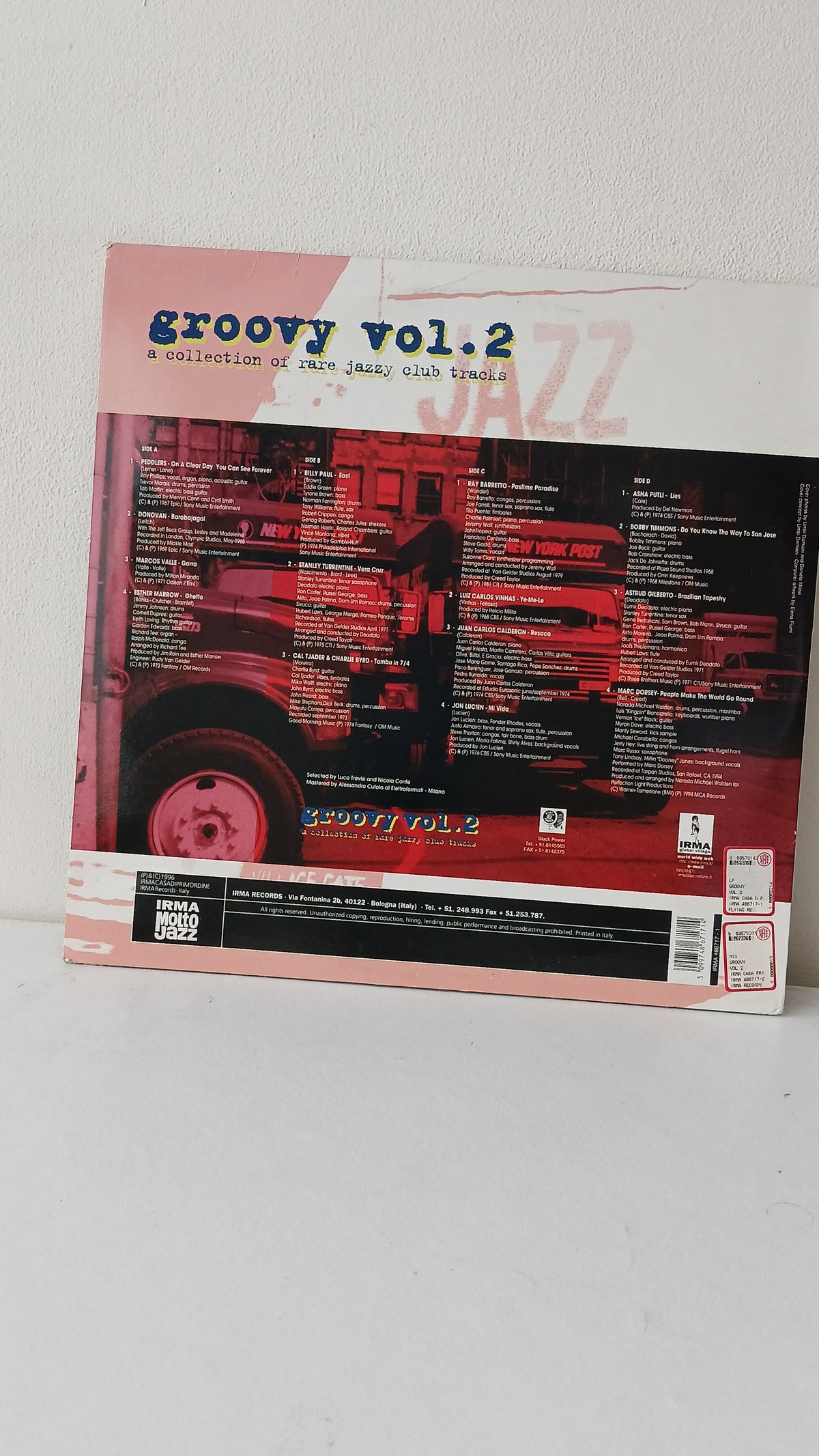 Various – Groovy Vol. 2 (A Collection Of A Rare Jazzy Club Tracks) (Used LP)