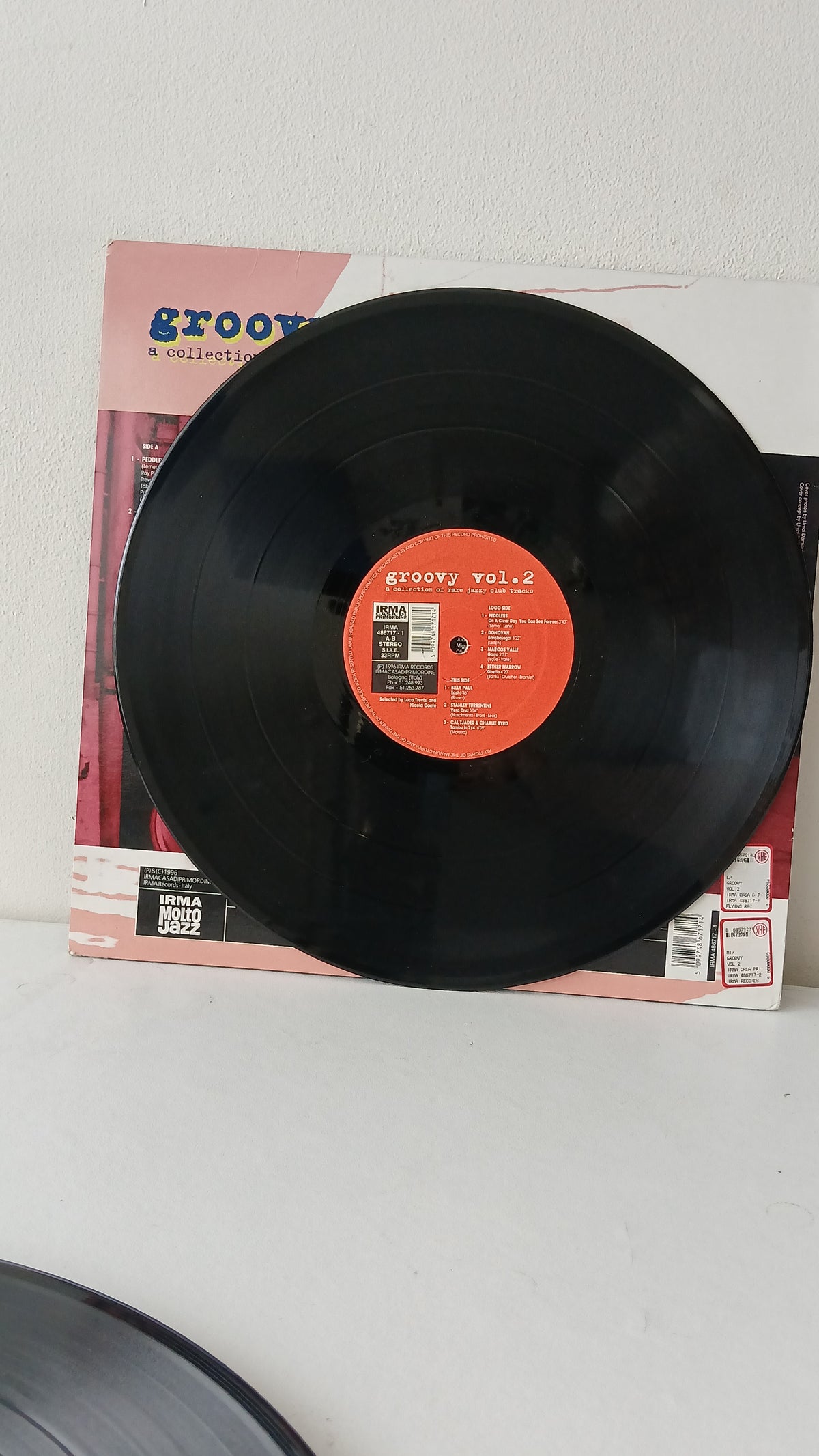 Various – Groovy Vol. 2 (A Collection Of A Rare Jazzy Club Tracks) (Used LP)