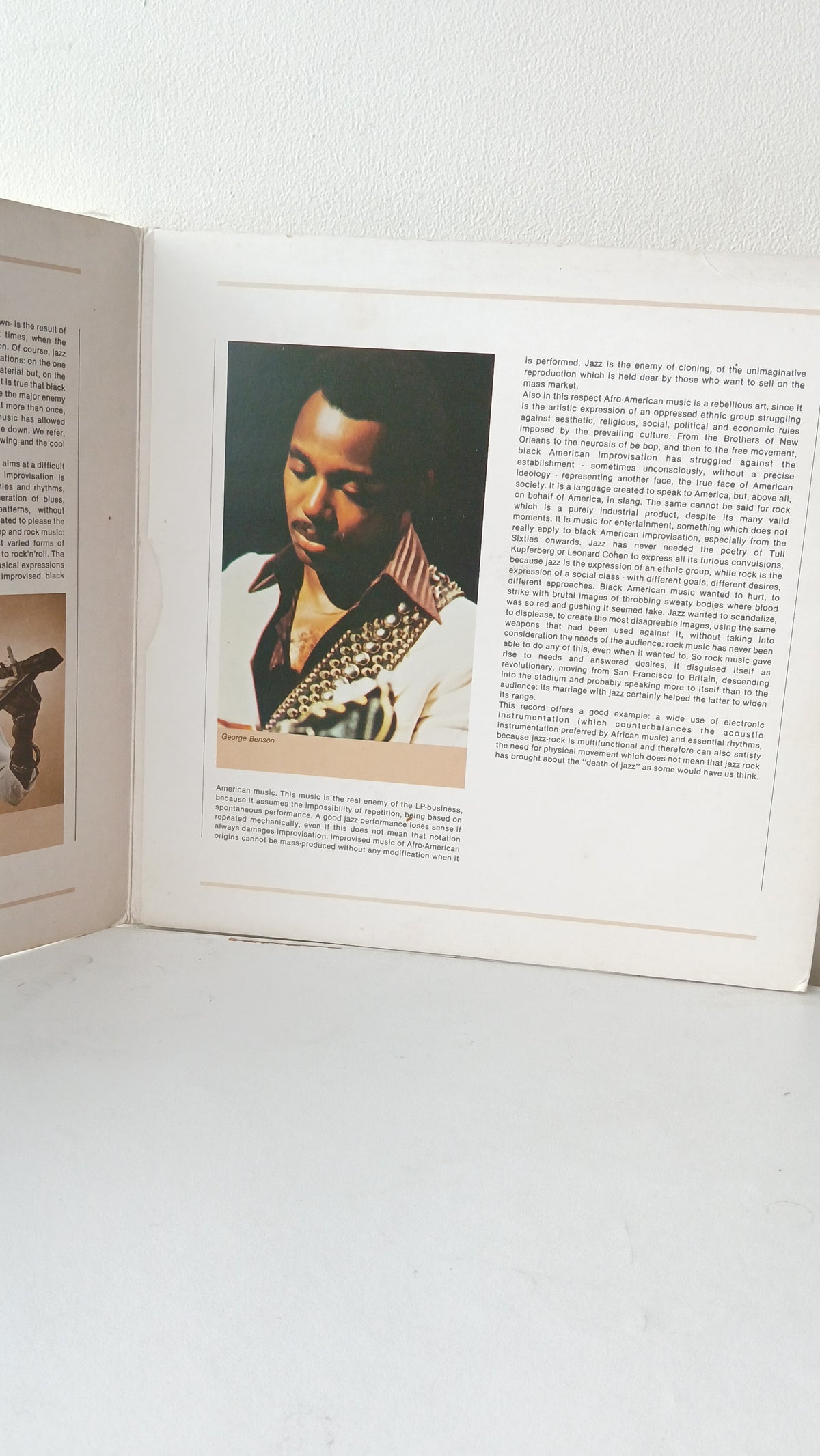 Lonnie Smith / George Benson – Europa Jazz (Used LP)