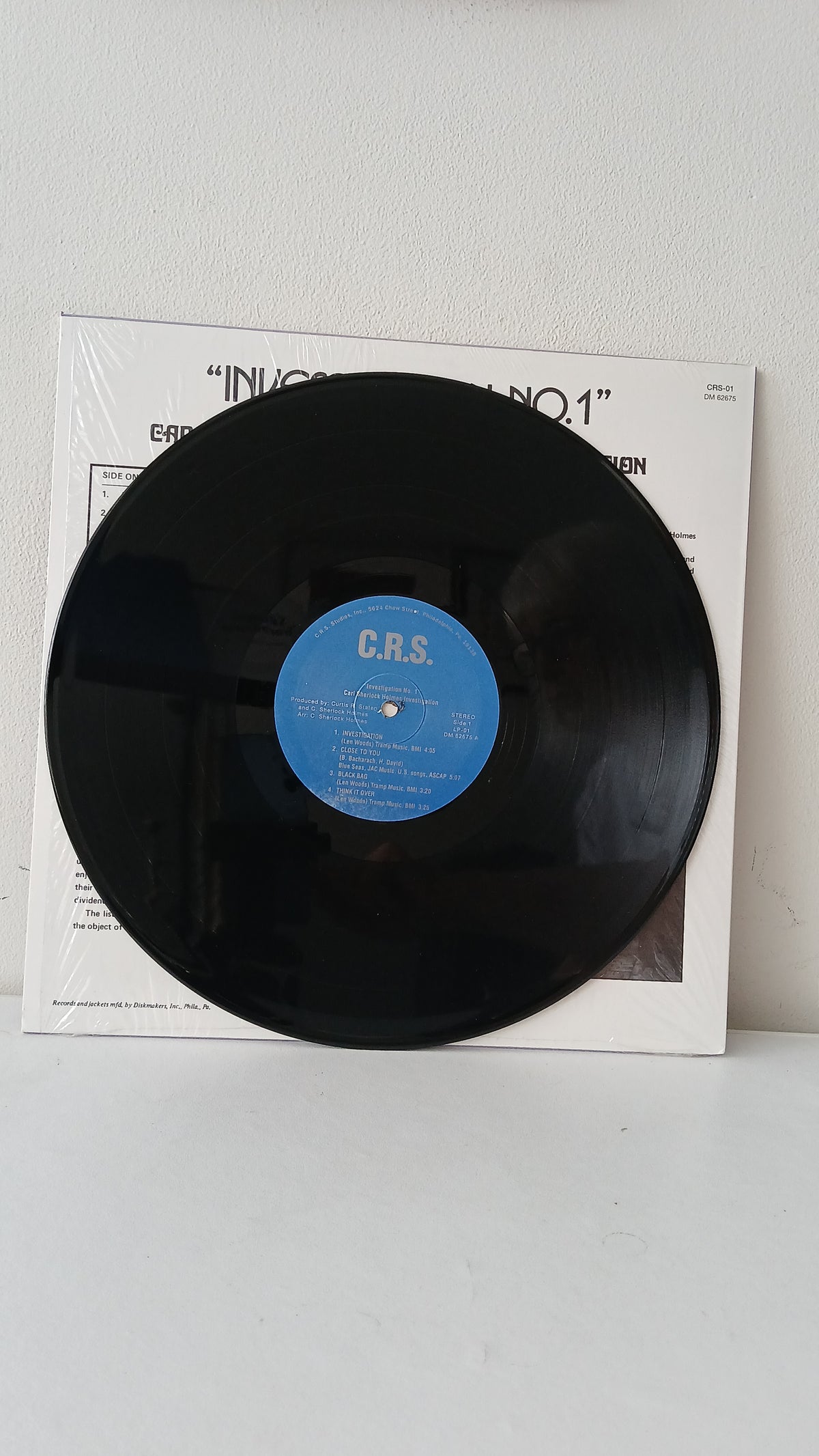 Carl Sherlock Holmes Investigation – Investigation No.1 (Used LP)