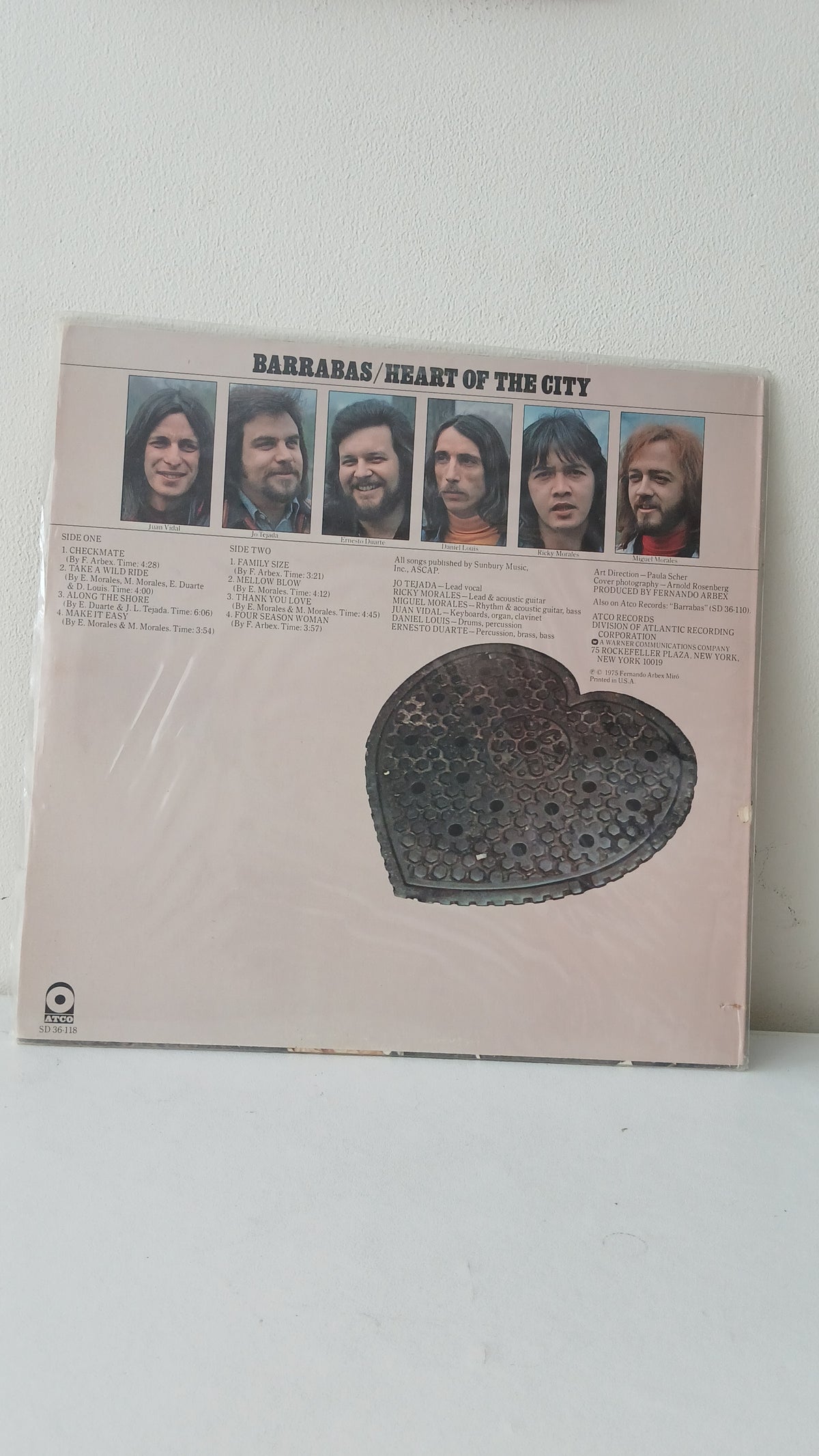 Barrabas – Heart Of The City (Used LP)