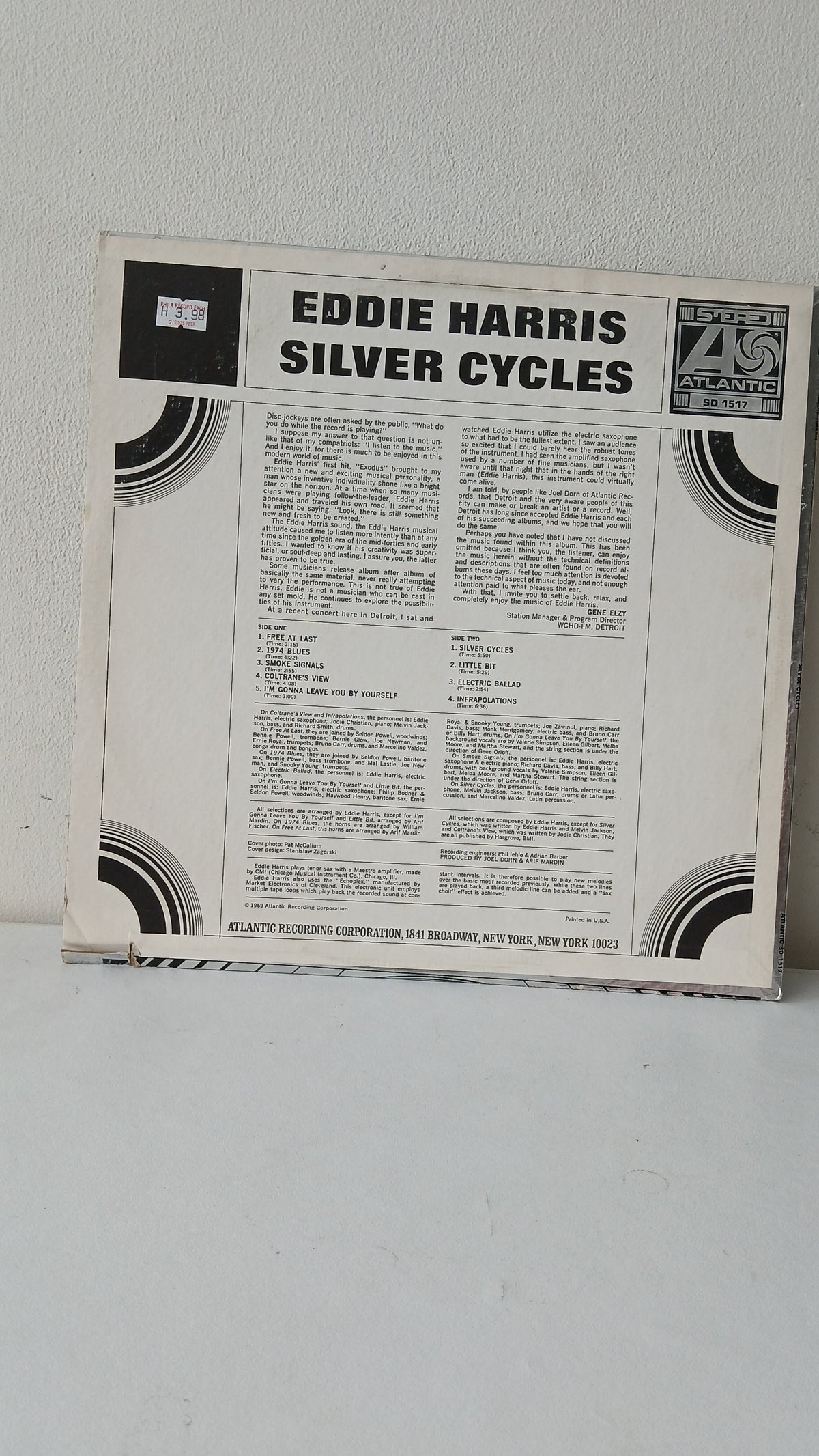 Eddie Harris – Silver Cycles (Used LP)