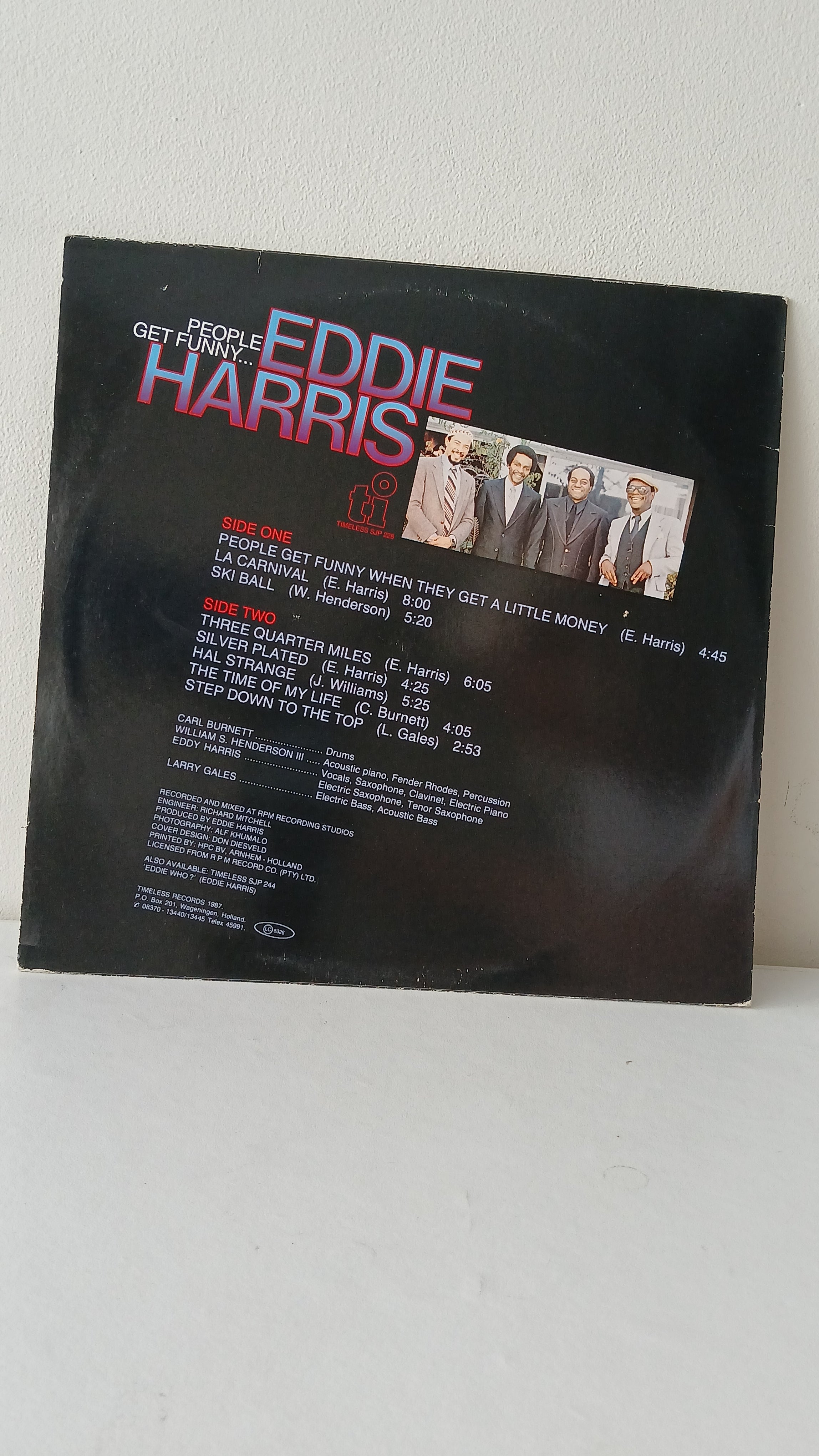 Eddie Harris – People Get Funny (Used LP) – The Jazz Vault