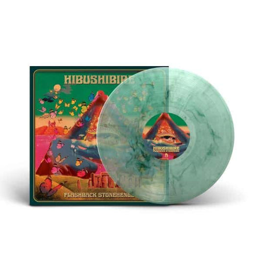 Hibushibire - Flashback Stonehenge CRYSTAL CLEAR VINYL WITH GREEN SMOKE SWIRLS (Vinyl LP) PRE-ORDER