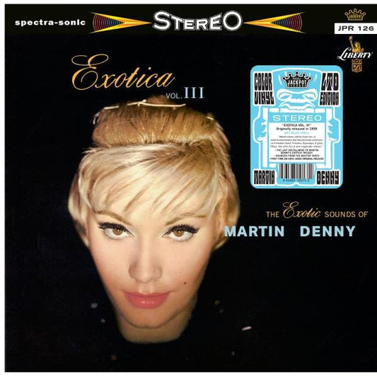 Martin Denny - Exotica Vol III (Sky blue Vinyl LP) PRE-ORDER