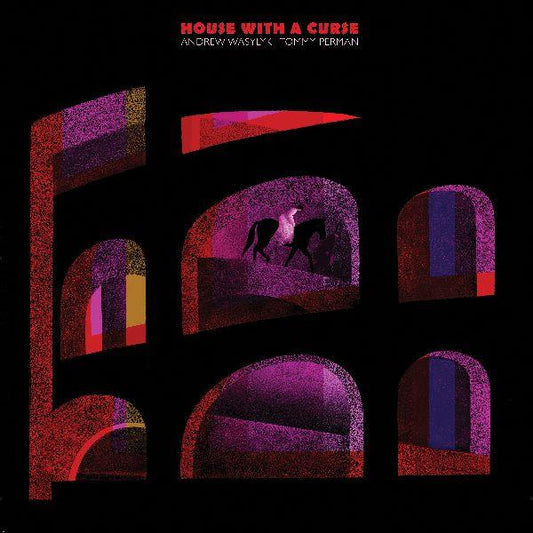 Andrew Wasylyk & Tommy Perman - House With A Curse (Dark magenta Vinyl LP)
