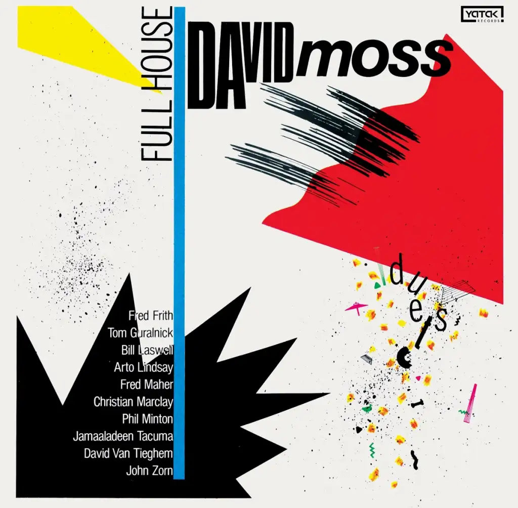 Moss, David - Full House CLEAR RED VINYL (Vinyl LP) PRE-ORDER