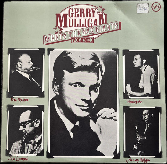 Gerry Mulligan – Meets The Sax Giants Volume 3 (Used LP)