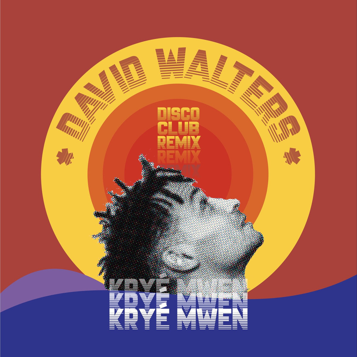 David Walters - Krye Mwen Disco Club Remix 12" (Vinyl LP) PRE-ORDER