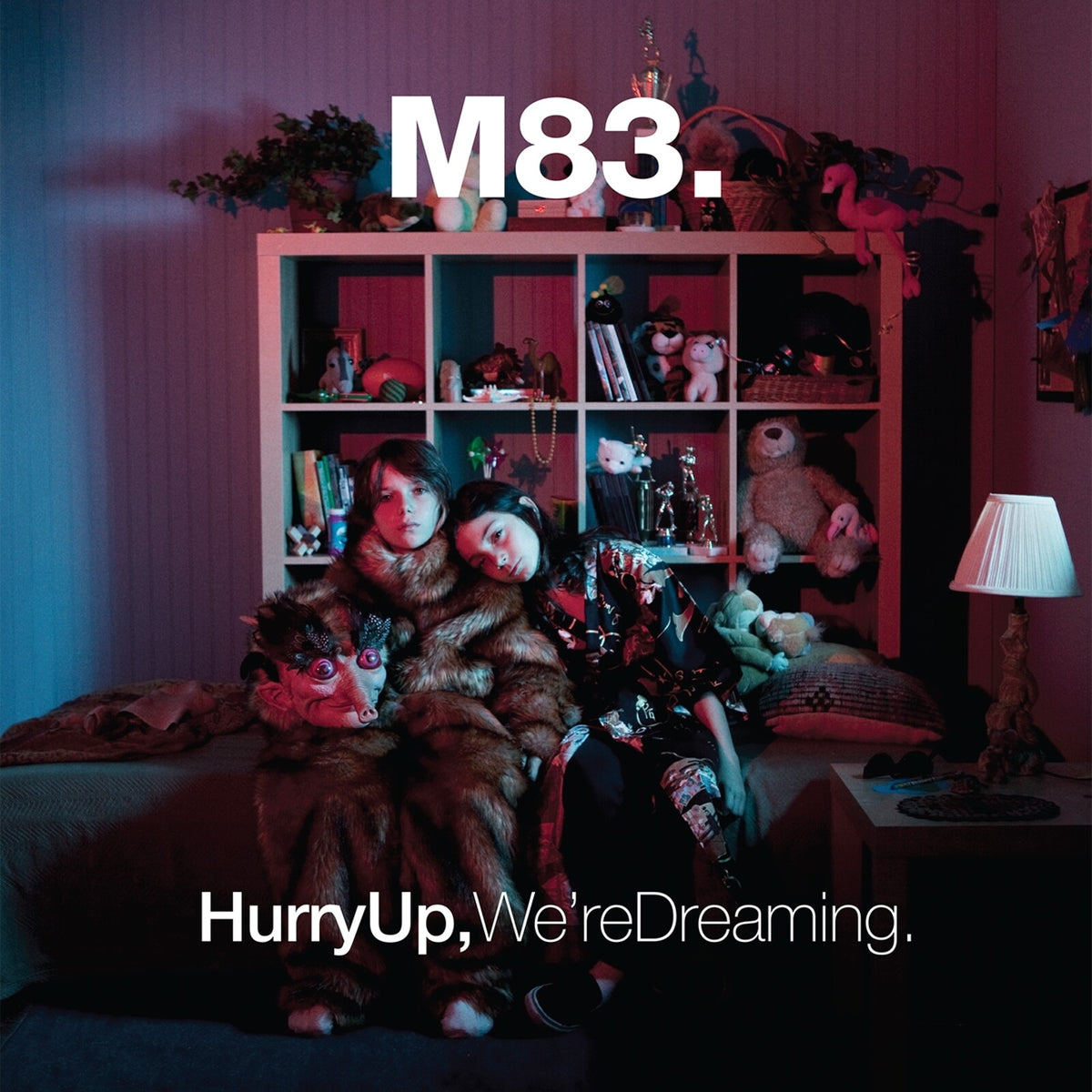 M83 - Hurry Up, We'Re Dreaming CLEAR PINK AND CLEAR BLUE 2LP (Vinyl LP) PRE-ORDER