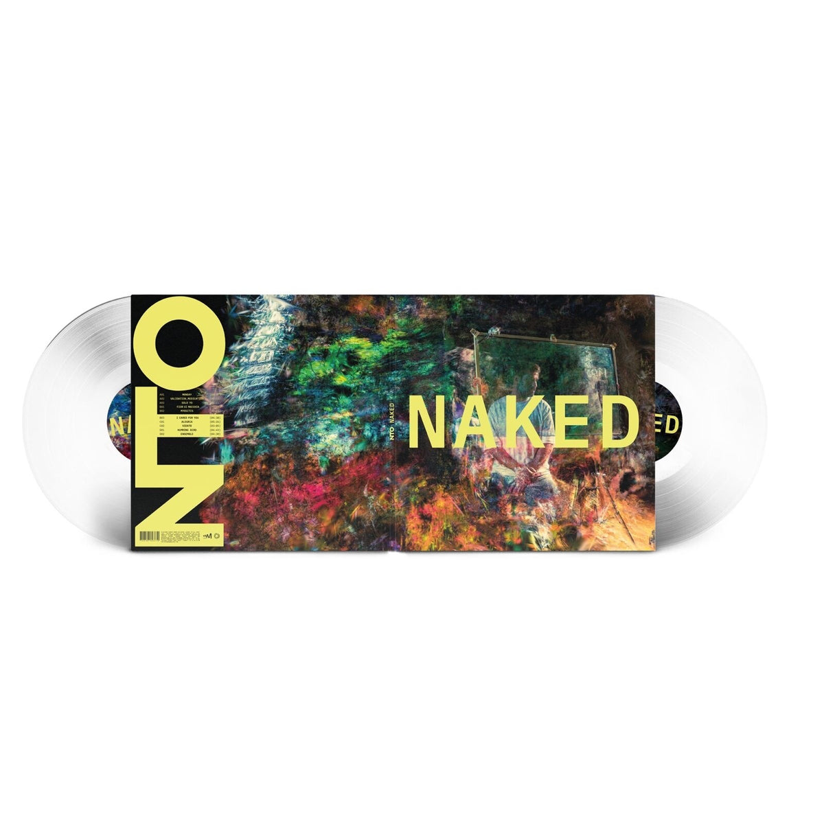 Nto - Naked CRYSTAL CLEAR 2LP (Vinyl LP) PRE-ORDER
