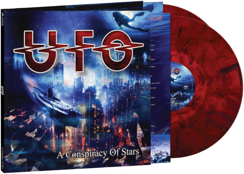 Ufo - A Conspiracy Of Stars RED MARBLE (Vinyl LP) PRE-ORDER