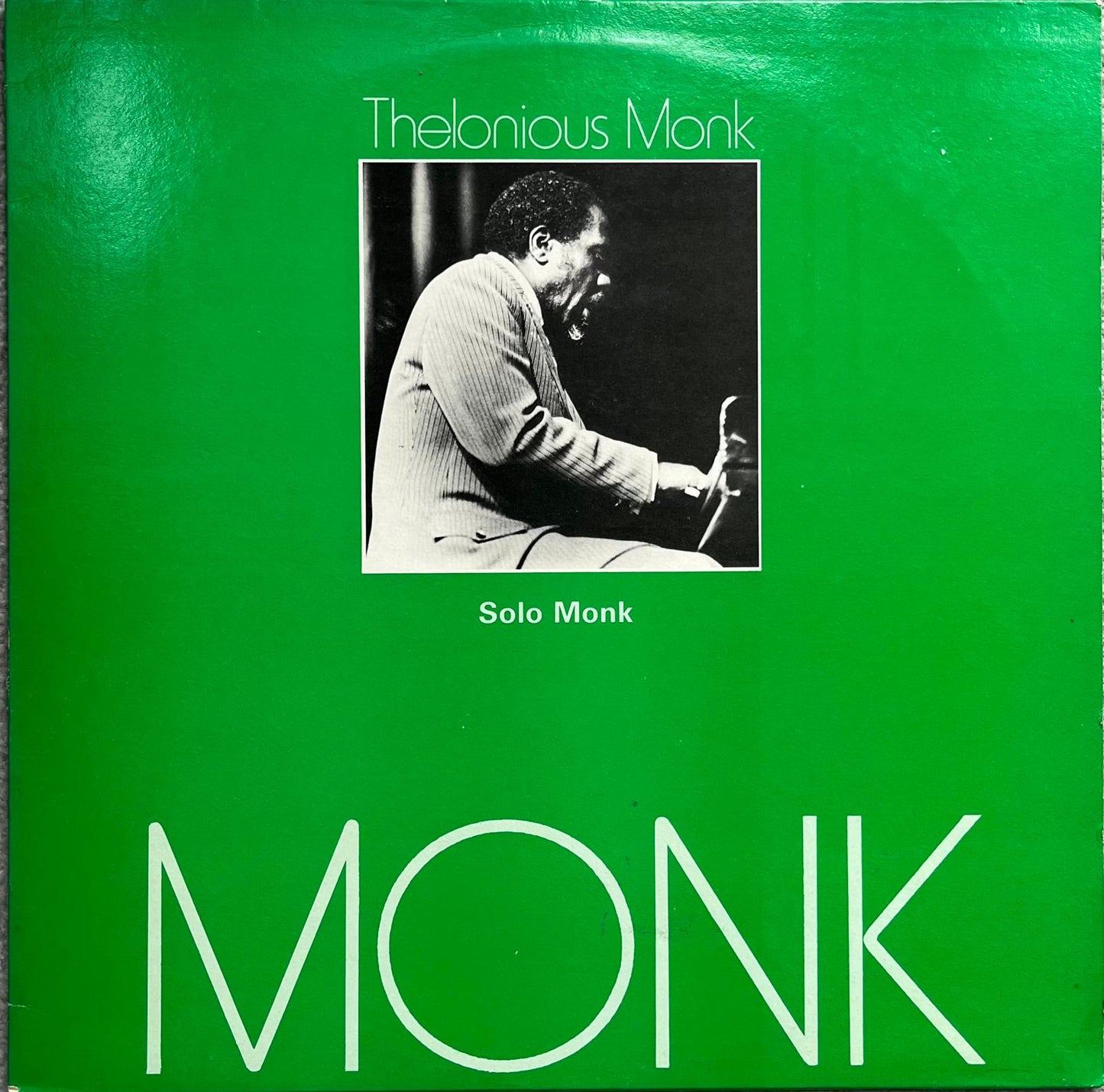 Thelonious Monk ‎– Solo Monk (Used Vinyl LP)