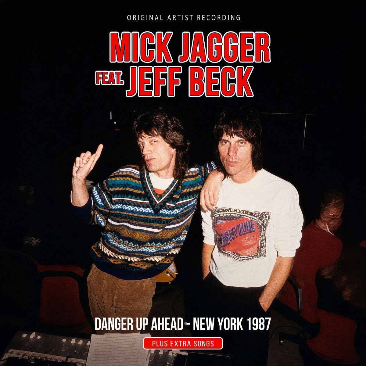 Mick Jagger Feat. Jeff Beck - Danger Up Ahead - New York 1987  (Vinyl LP) PRE-ORDER