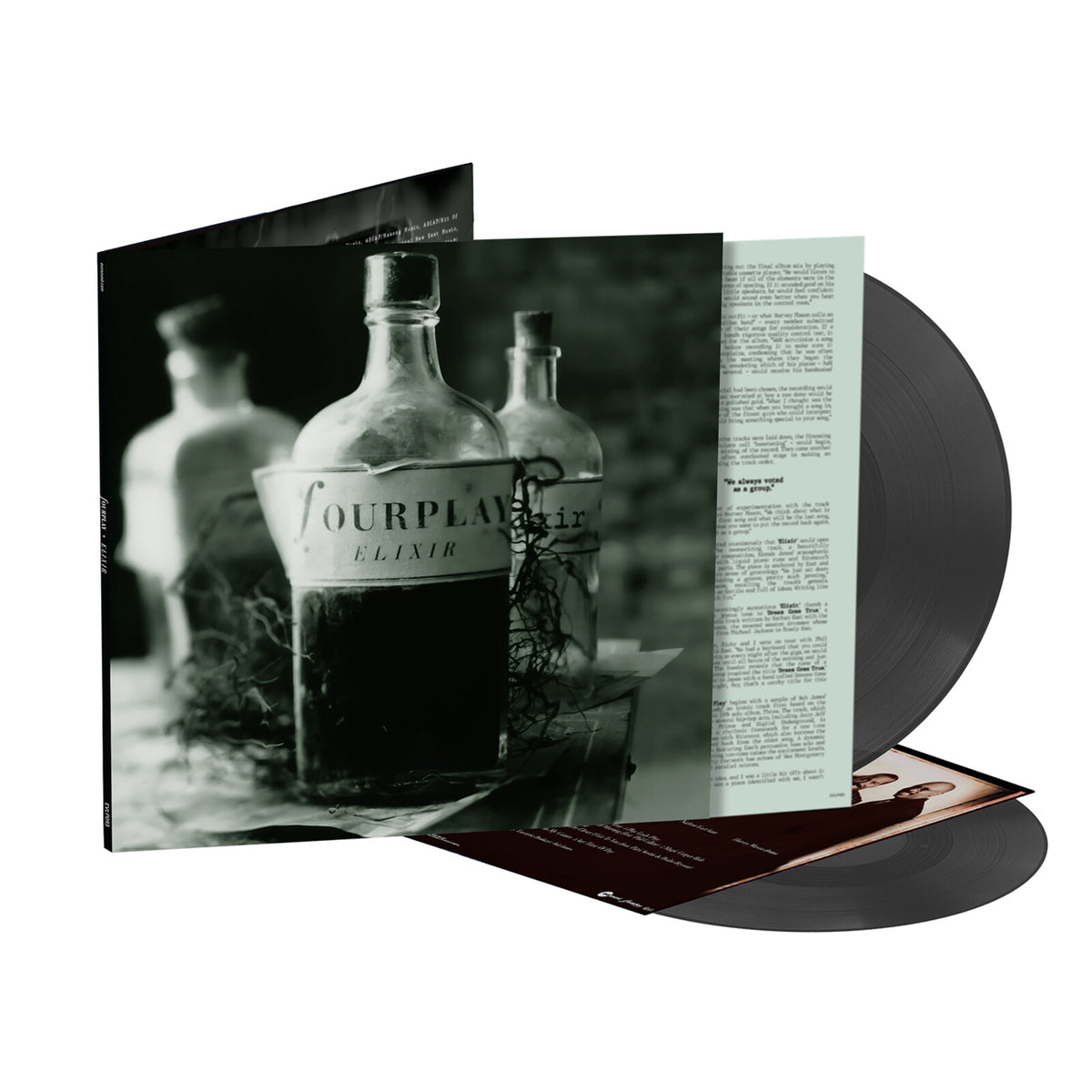 Fourplay - Elixir (30Th Anniversary Edition) DOUBLE TRANSPARENT BLACK VINYL LP (Vinyl LP) PRE-ORDER