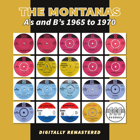 The Montanas - A'S And B'S 1965 To 1970  (Vinyl LP) PRE-ORDER