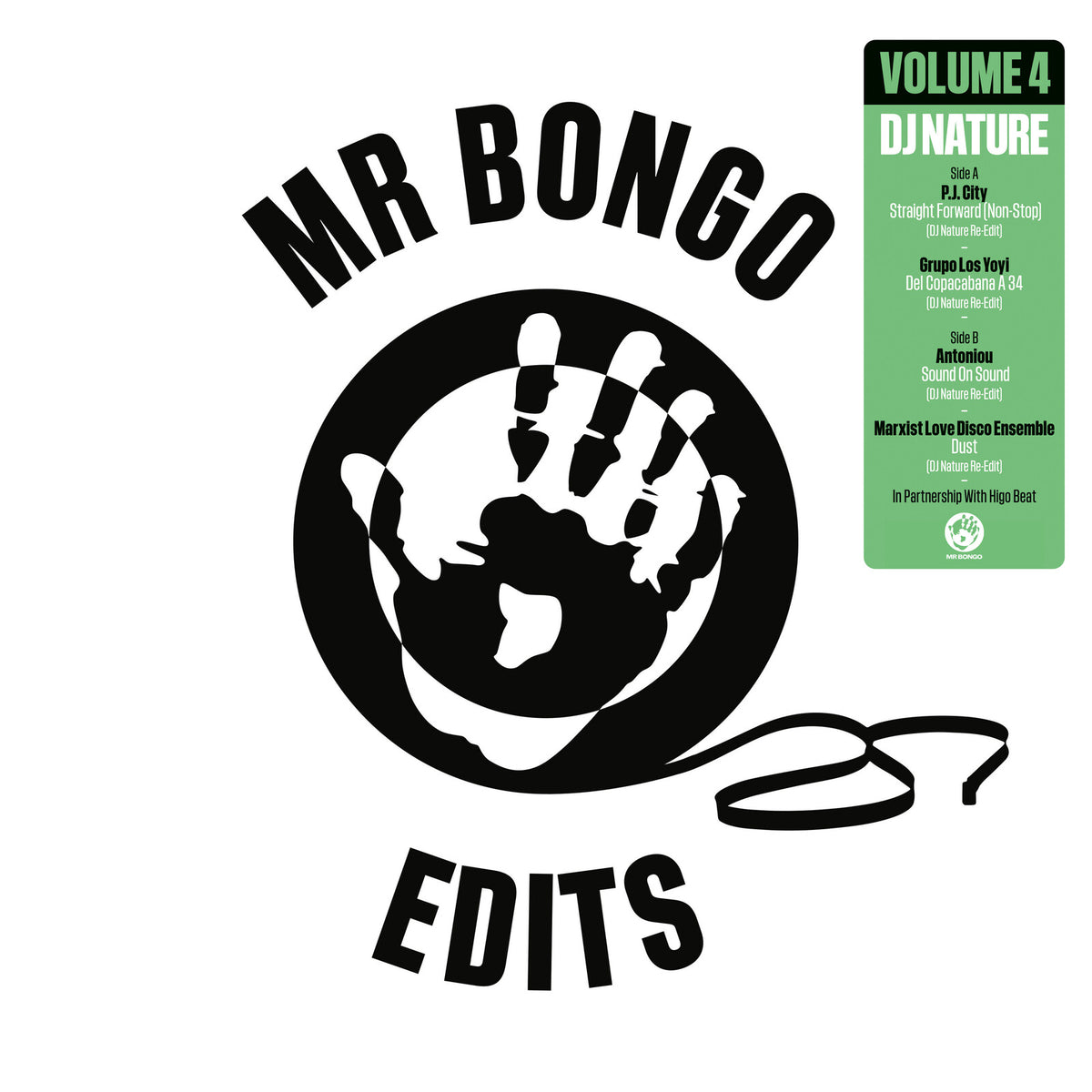 Dj Nature - Mr Bongo Edits Volume 4 12" (Vinyl LP) PRE-ORDER