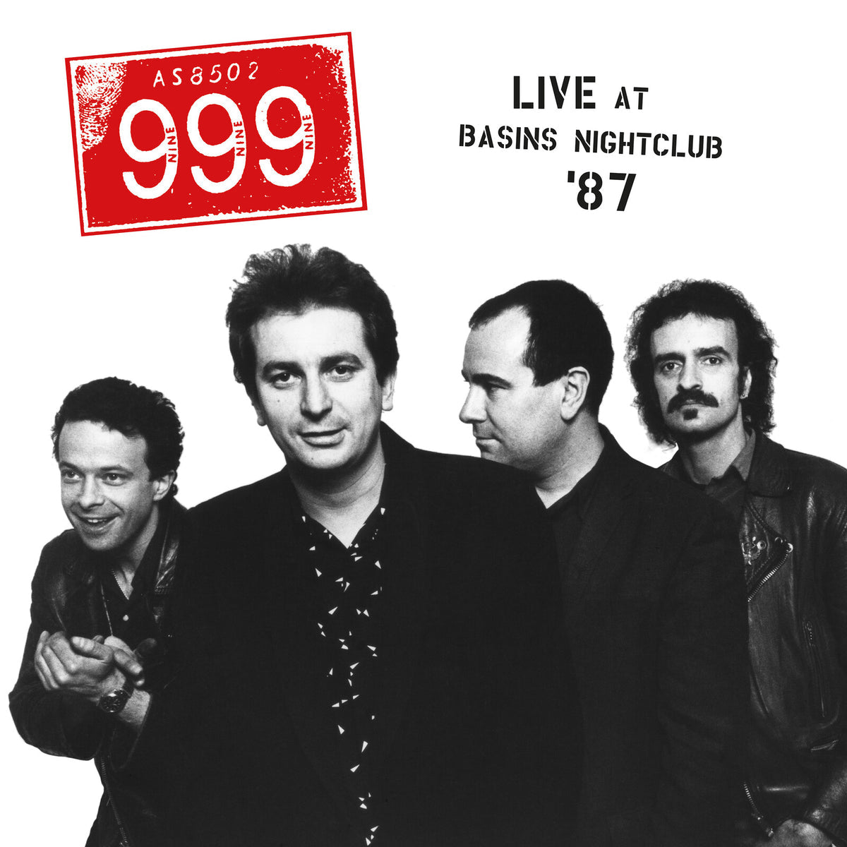 999 - Live At The Basins Nightclub '87  (Vinyl LP) PRE-ORDER