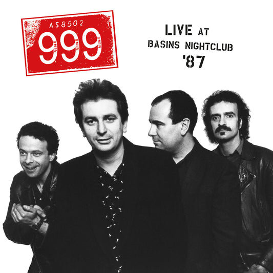 999 - Live At The Basins Nightclub '87  (Vinyl LP) PRE-ORDER