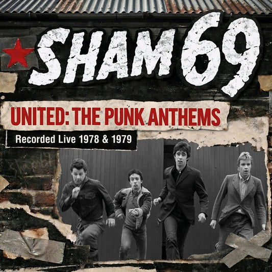 Sham 69 - United: The Punk Anthems Recorded Live 1978 & 1979  (Vinyl LP) PRE-ORDER