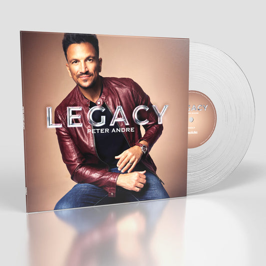 Peter Andre - Legacy CRYSTAL CLEAR (Vinyl LP) PRE-ORDER