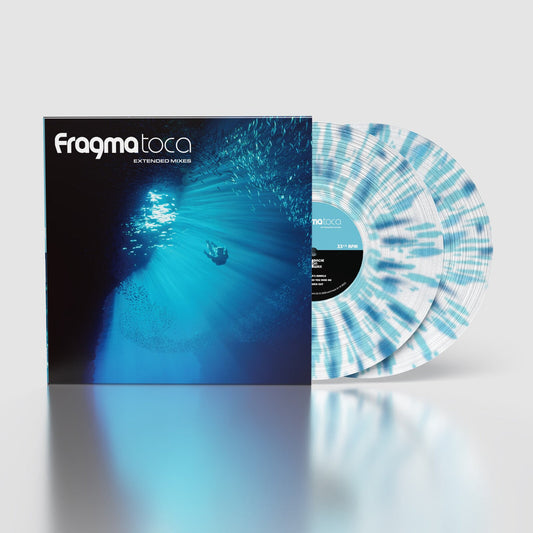 Fragma - Toca (Extended Mixes) BLUE AND WHITE "OCEAN SPLASH" SPLATTER VINYL (Vinyl LP) PRE-ORDER