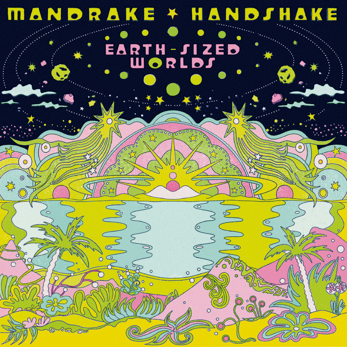Mandrake Handshake - Earth Sized Worlds LTD ECO GREEN 2LP SET (Vinyl LP) PRE-ORDER