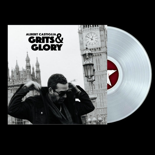 Albert Castiglia - Grits & Glory CLEAR TRANSLUCENT VINYL (Vinyl LP) PRE-ORDER
