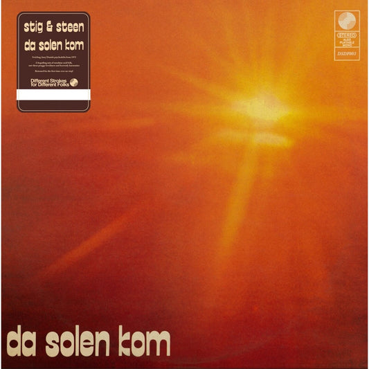 Stig & Steen - Da Solen Kom  (Vinyl LP) PRE-ORDER