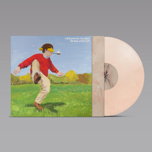 Personal Trainer - Human Assholes PEACHY SPLATTER LP (Vinyl LP) PRE-ORDER