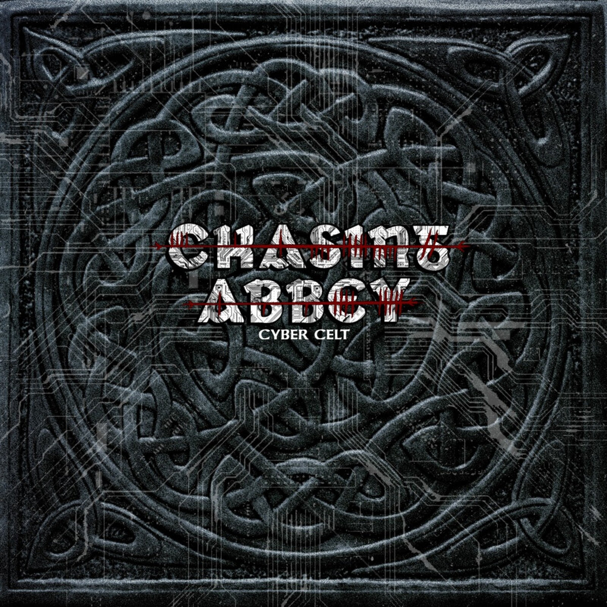 Chasing Abbey - Cyber Celt LIMITED EDITION MARBLE VINYL [GREEN AND BLACK] (Vinyl LP) PRE-ORDER