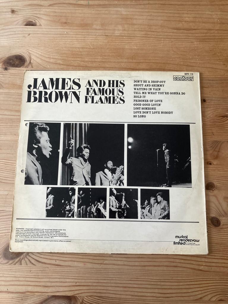 James Brown And His Famous Flames ‎– Prisoner Of Love (Used Vinyl LP)